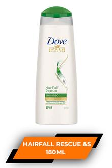 Dove Hairfall Rescue Shampoo 180ml